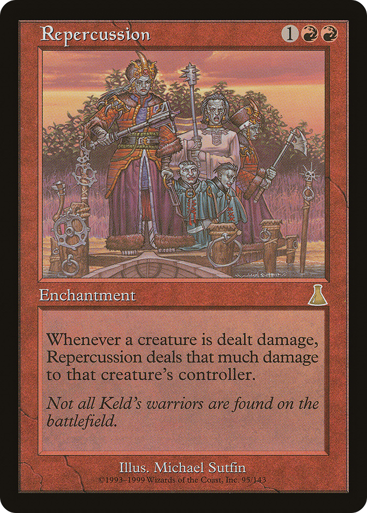 Repercussion (095) Foil - Urza's Destiny