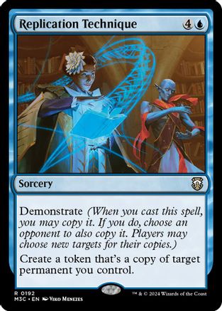 Replication Technique (192) Ripple Foil - Commander: Modern Horizons 3