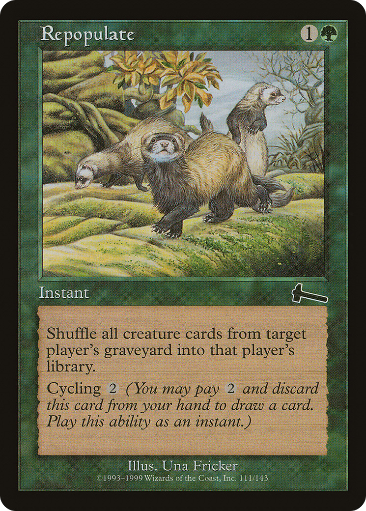Repopulate (111) Foil - Urza's Legacy