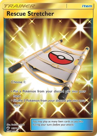 Rescue Stretcher (Gold) (165) Holofoil - Burning Shadows