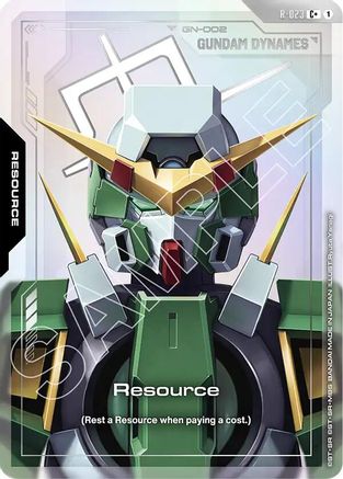 Resource (C+) (R-023) Holofoil - Steel Requiem