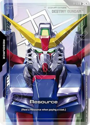 Resource (C+) (R-038) Holofoil - Phantom Aria