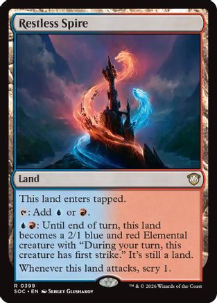 Restless Spire (399) - Commander: Secrets of Strixhaven