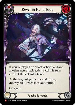 Revel in Runeblood (AVS018) - Armory Deck: Legends Viserai