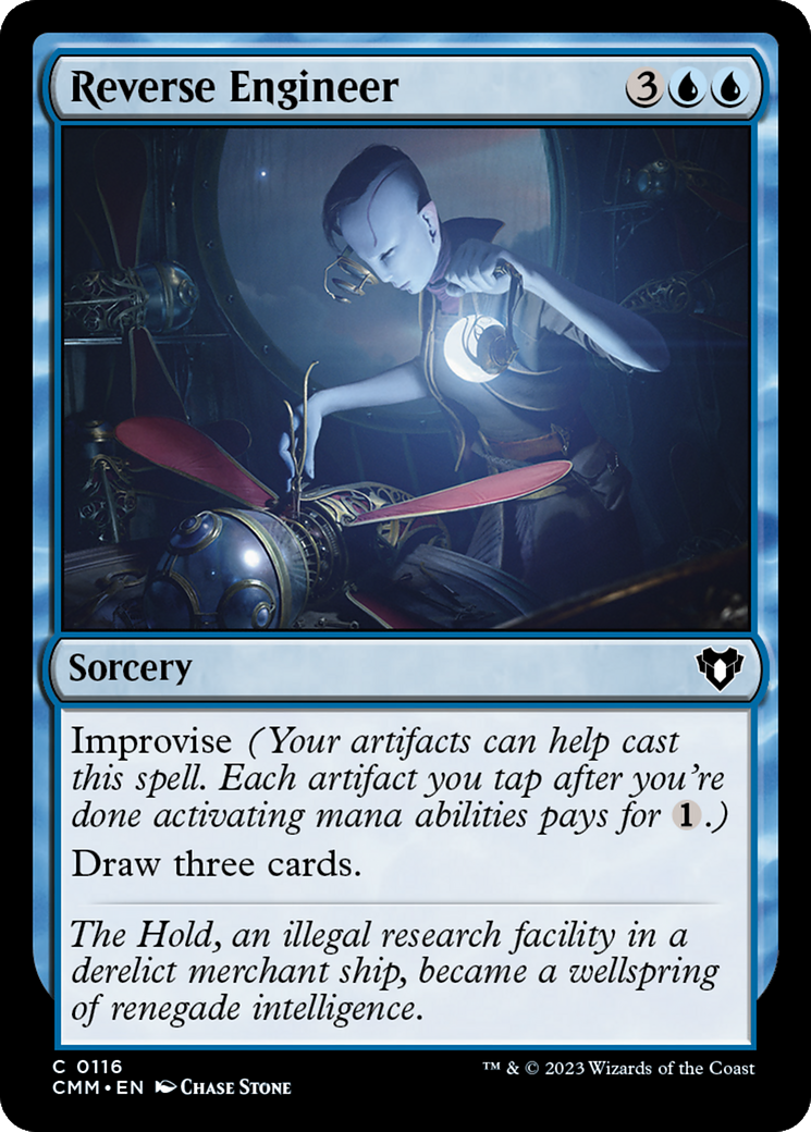 Reverse Engineer (116) - Commander Masters