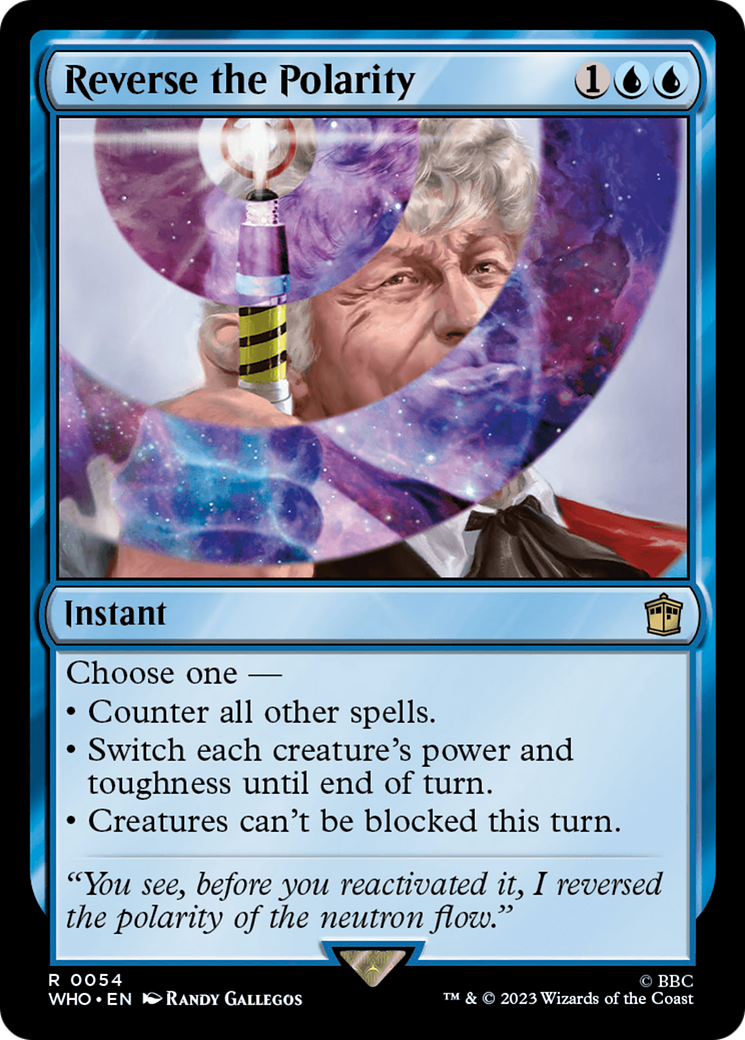 Reverse the Polarity (054) Foil - Doctor Who