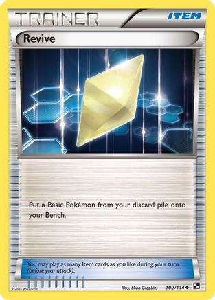 Revive (102) Reverse Holofoil - Black & White