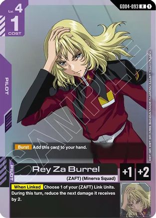 Rey Za Burrel (GD04-093) Holofoil - Phantom Aria
