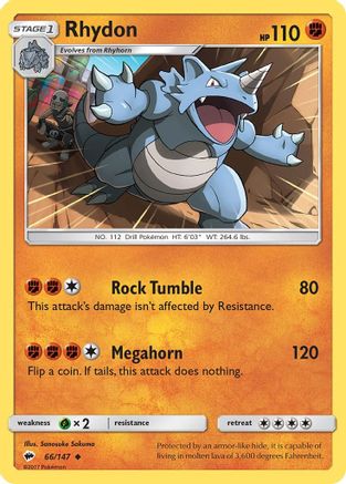 Rhydon (66) - Burning Shadows