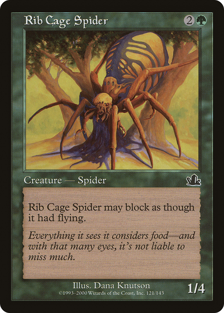 Rib Cage Spider (121) Foil - Prophecy