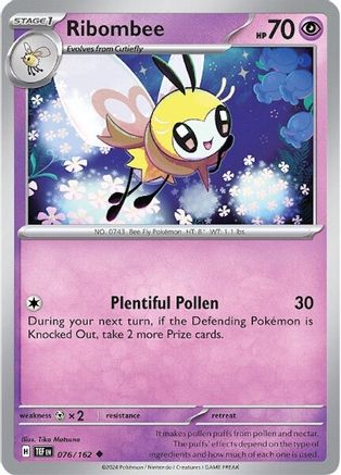 Ribombee (76) Reverse Holofoil - Temporal Forces