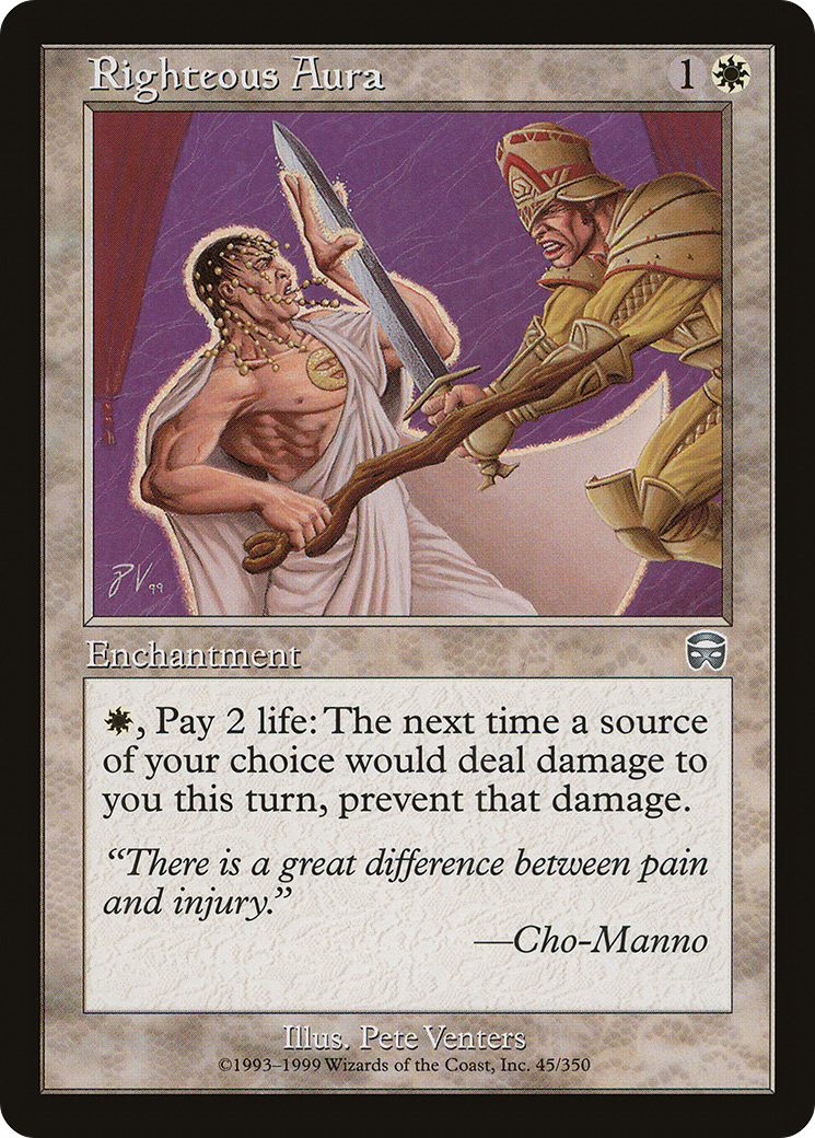 Righteous Aura (045) - Mercadian Masques