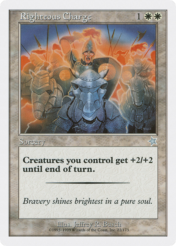 Righteous Charge (022) - Starter 1999