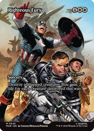 Righteous Fury (049) Foil - Marvel Universe