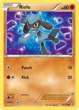 Riolu (75) - Plasma Storm