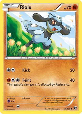 Riolu (76) - Plasma Storm