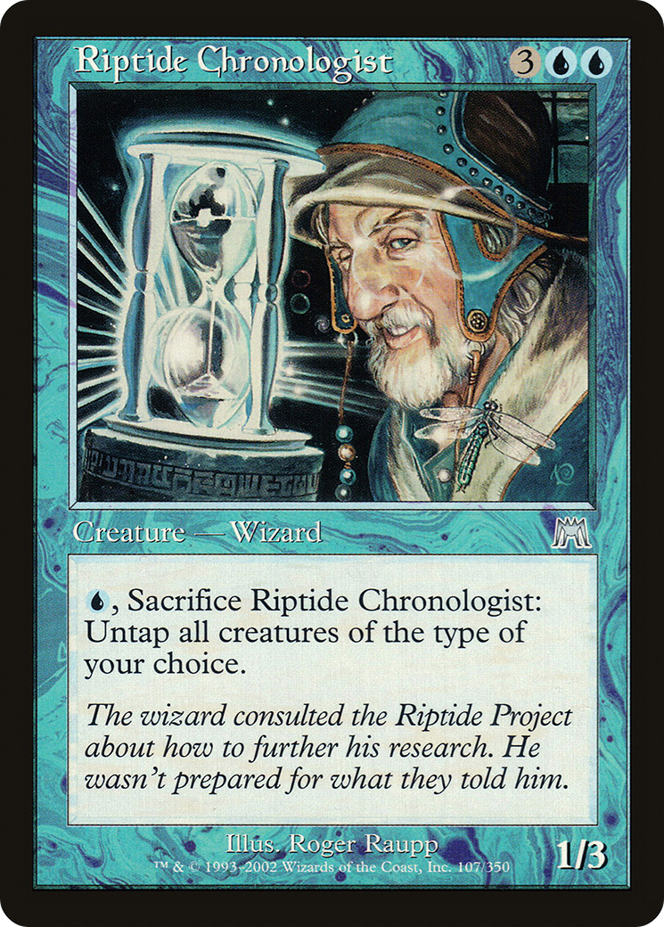 Riptide Chronologist (107) Foil - Onslaught