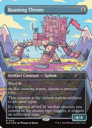 Roaming Throne (2415) Foil - Secret Lair Drop Series