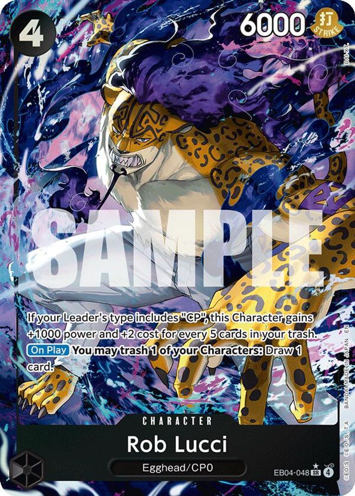 Rob Lucci (Alternate Art) (EB04-048) Foil