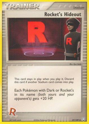 Rocket's Hideout (87) - Team Rocket Returns