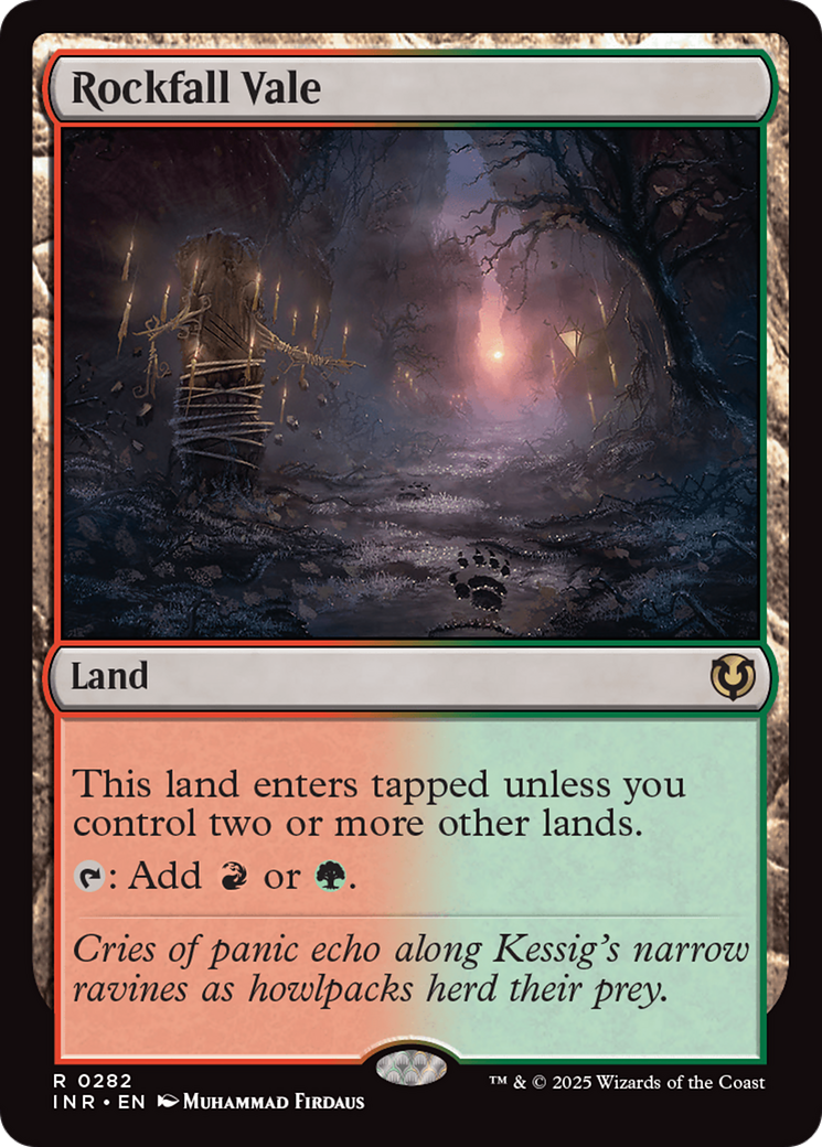 Rockfall Vale (282) Foil - Innistrad Remastered