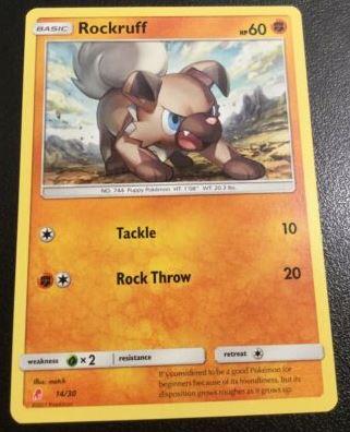 Rockruff (14) - Trainer Kit: Lycanroc & Alolan Raichu