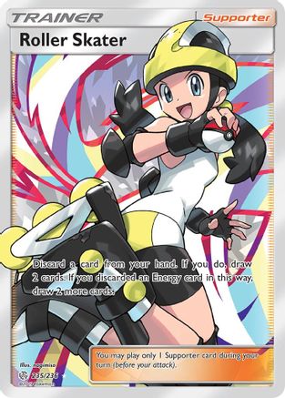 Roller Skater (Full Art) (235) Holofoil - Cosmic Eclipse