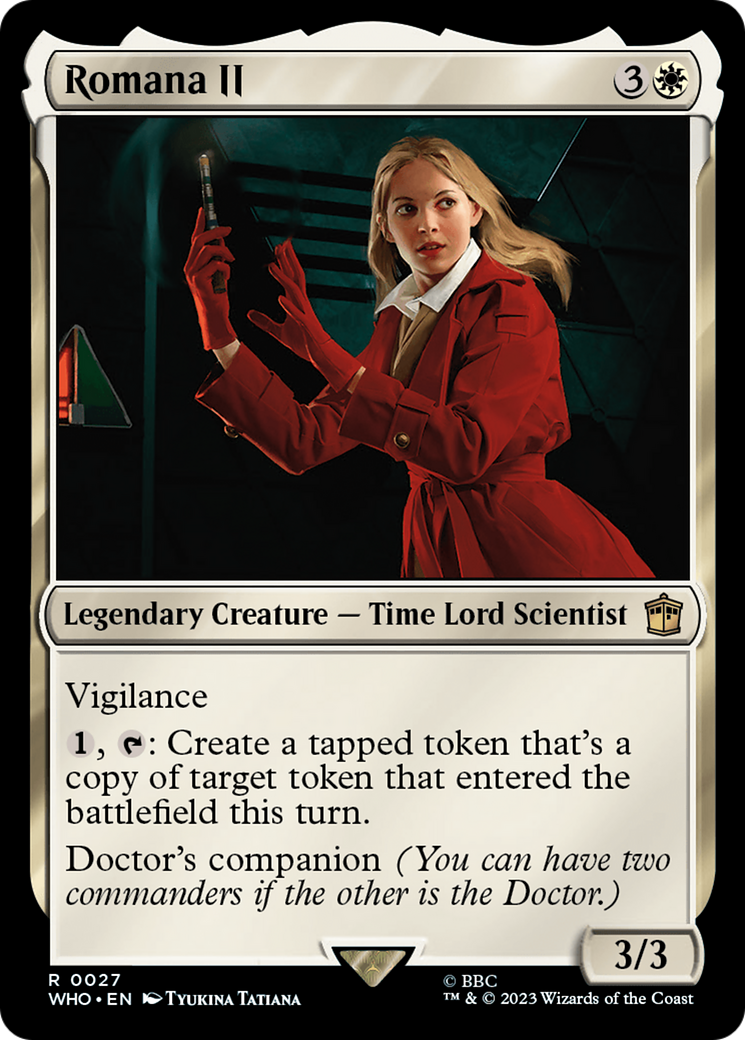 Romana II (027) Foil - Doctor Who
