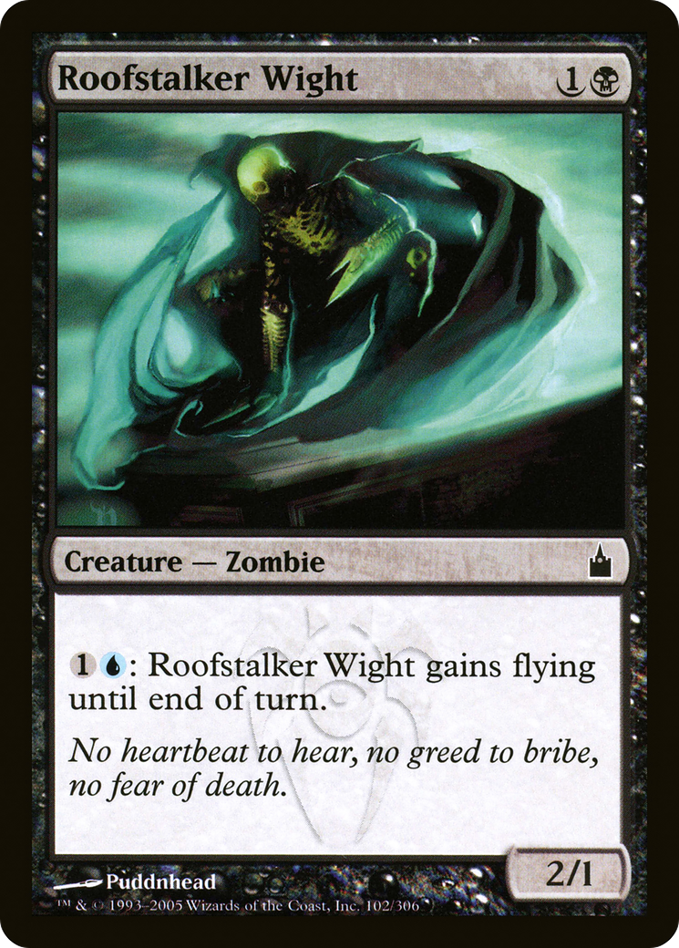 Roofstalker Wight (102) Foil - Ravnica: City of Guilds
