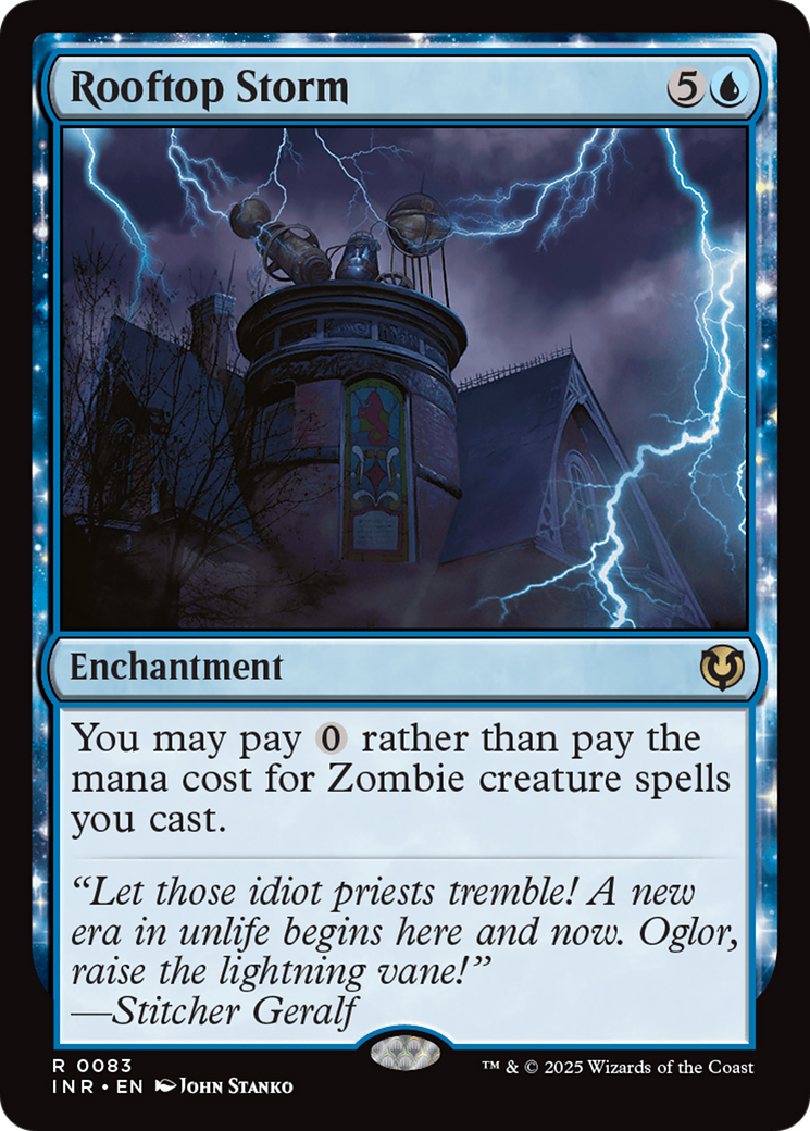 Rooftop Storm (083) Foil - Innistrad Remastered