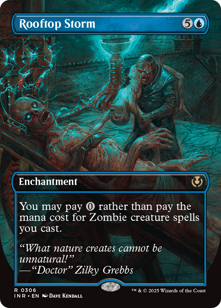 Rooftop Storm (Borderless) (306) Foil - Innistrad Remastered