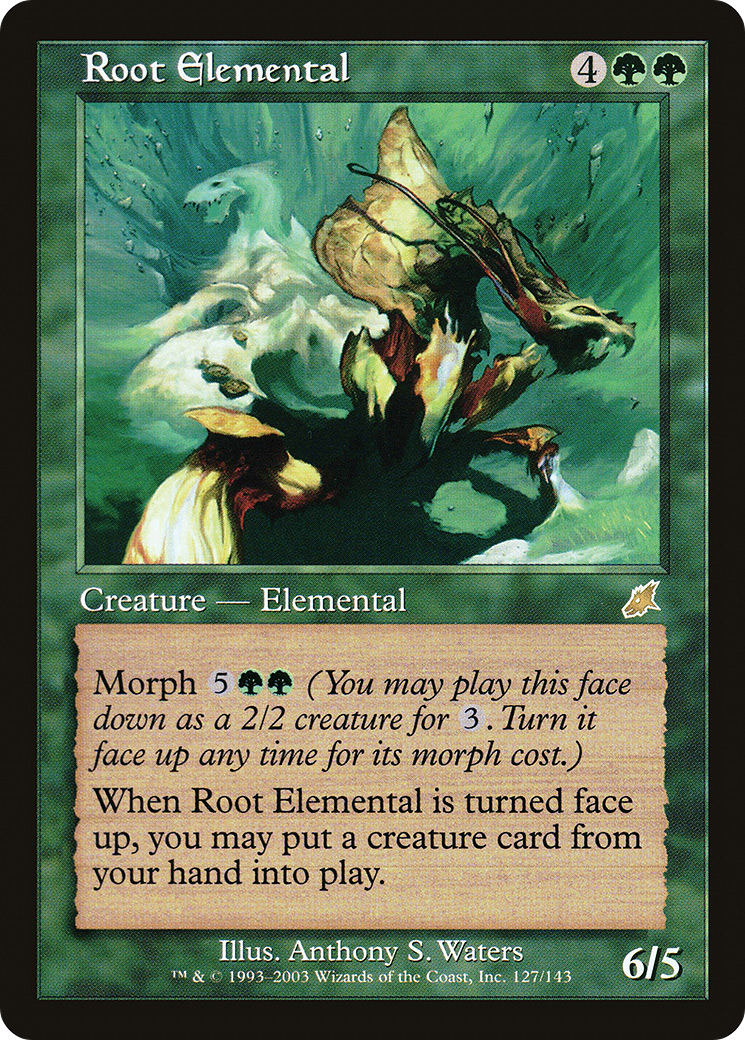 Root Elemental (127) - Scourge