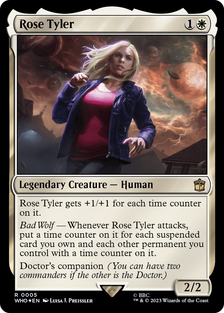 Rose Tyler (005) Foil - Doctor Who
