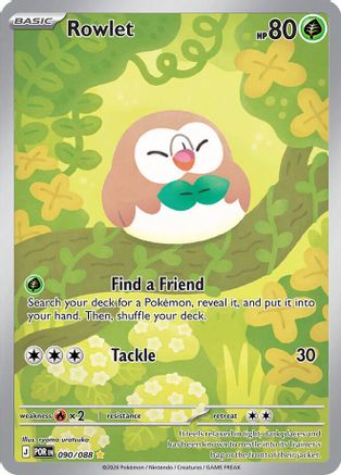 Rowlet (90) Holofoil - Perfect Order
