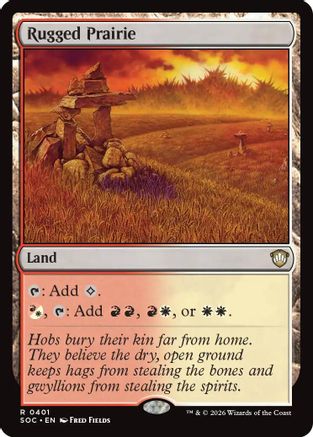 Rugged Prairie (401) - Commander: Secrets of Strixhaven