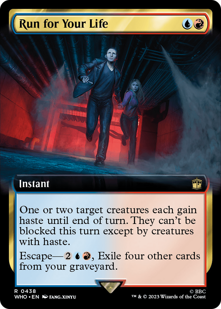 Run for Your Life (Extended Art) (438) Foil - Doctor Who