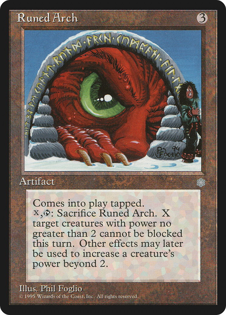 Runed Arch - Ice Age
