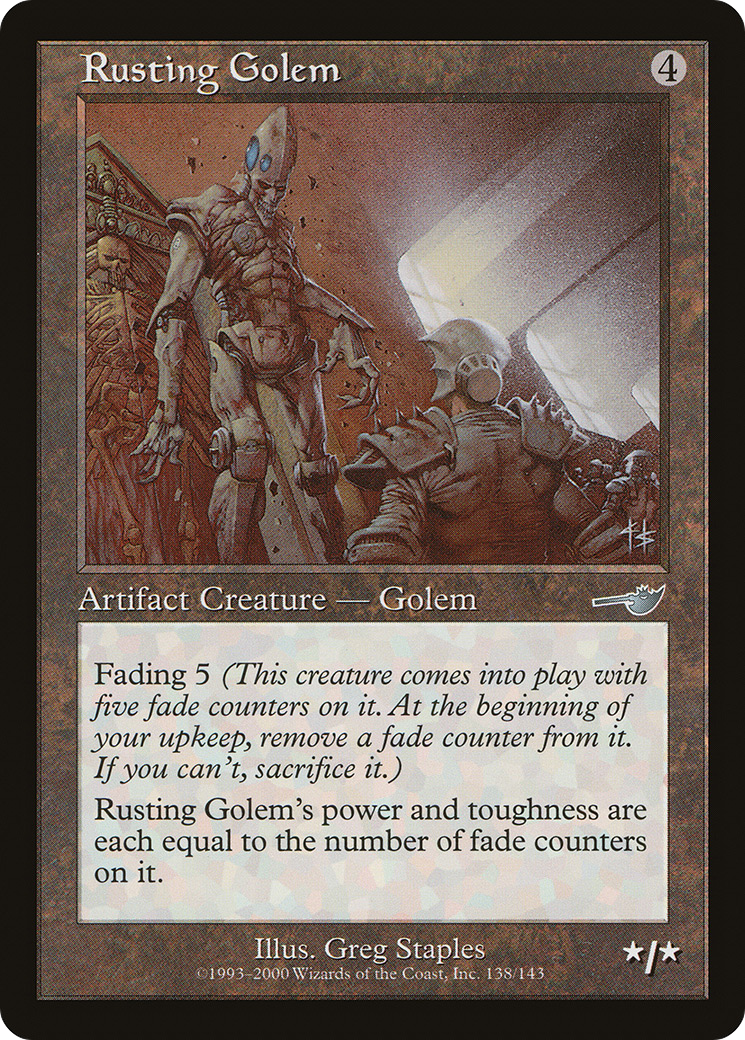 Rusting Golem (138) - Nemesis