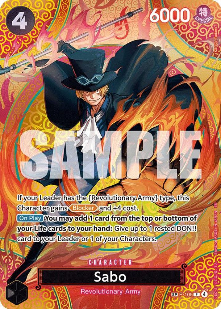 Sabo (SP) (P-105) Foil