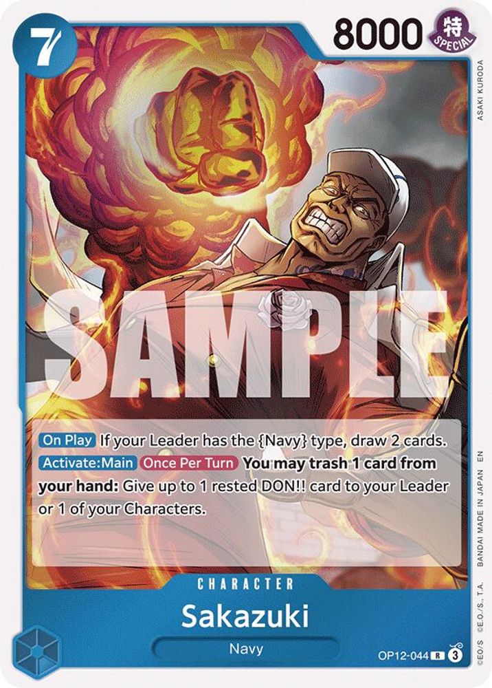 Sakazuki (OP12-044) Foil