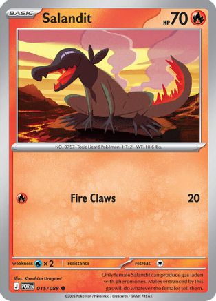 Salandit (15) Reverse Holofoil - Perfect Order