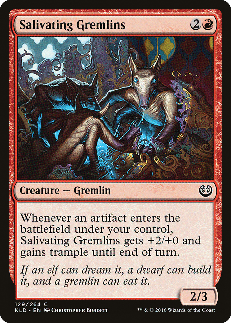 Salivating Gremlins (129) - Kaladesh