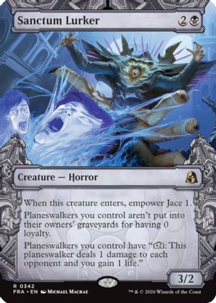 Sanctum Lurker (Sculptor's Stronghold Showcase) (342) Foil - Reality Fracture