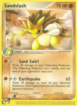 Sandslash (21) - Sandstorm