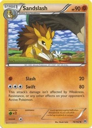 Sandslash (76) Reverse Holofoil - BREAKthrough