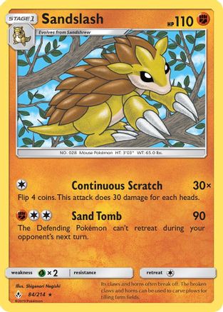 Sandslash (84) - Unbroken Bonds