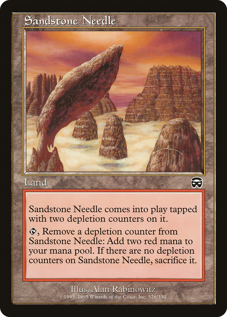 Sandstone Needle (326) - Mercadian Masques