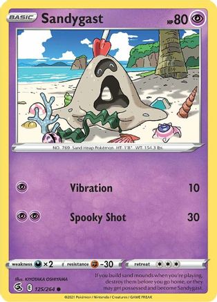 Sandygast (125) - Fusion Strike