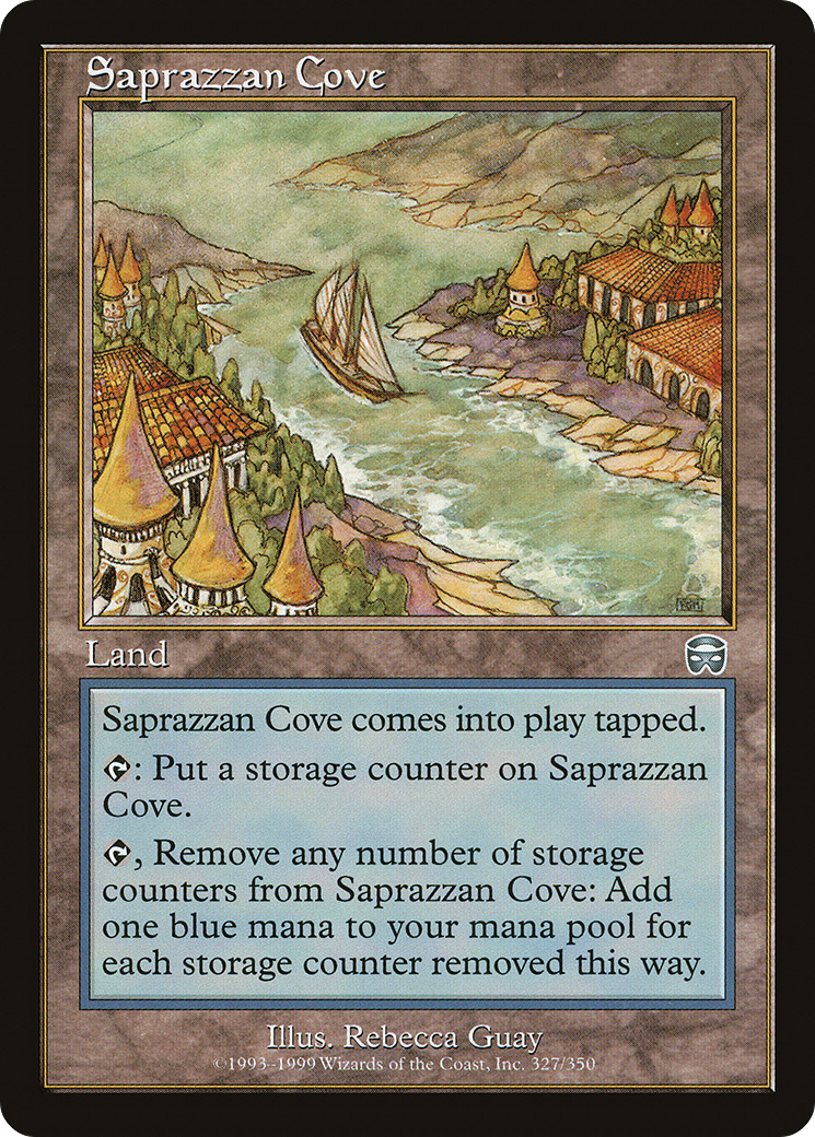 Saprazzan Cove (327) Foil - Mercadian Masques