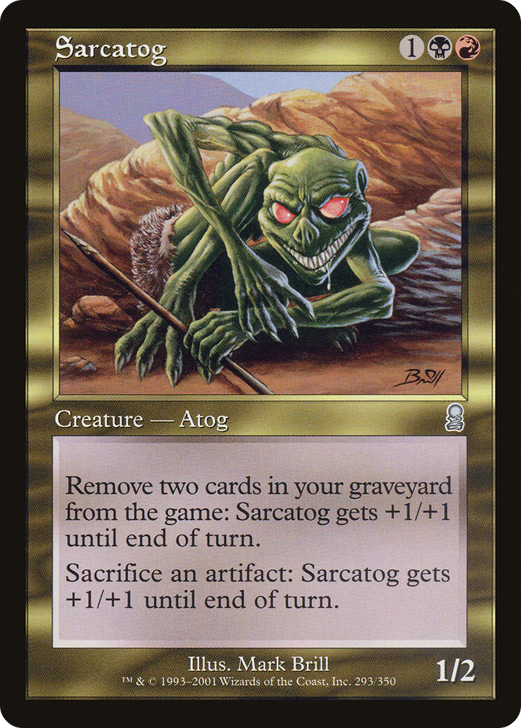 Sarcatog (293) Foil - Odyssey